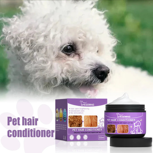 Non-Knotted Pet Hair Care Cream