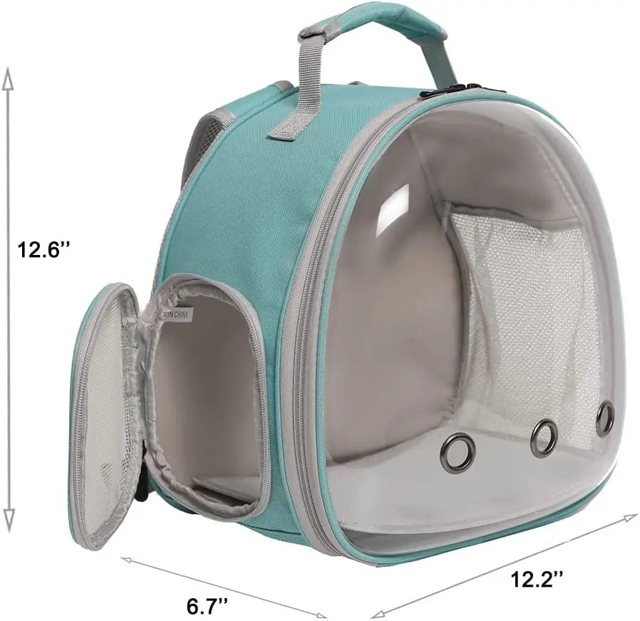 Backpack Carrier Space Capsule for Small Animals and for Outdoor Travel