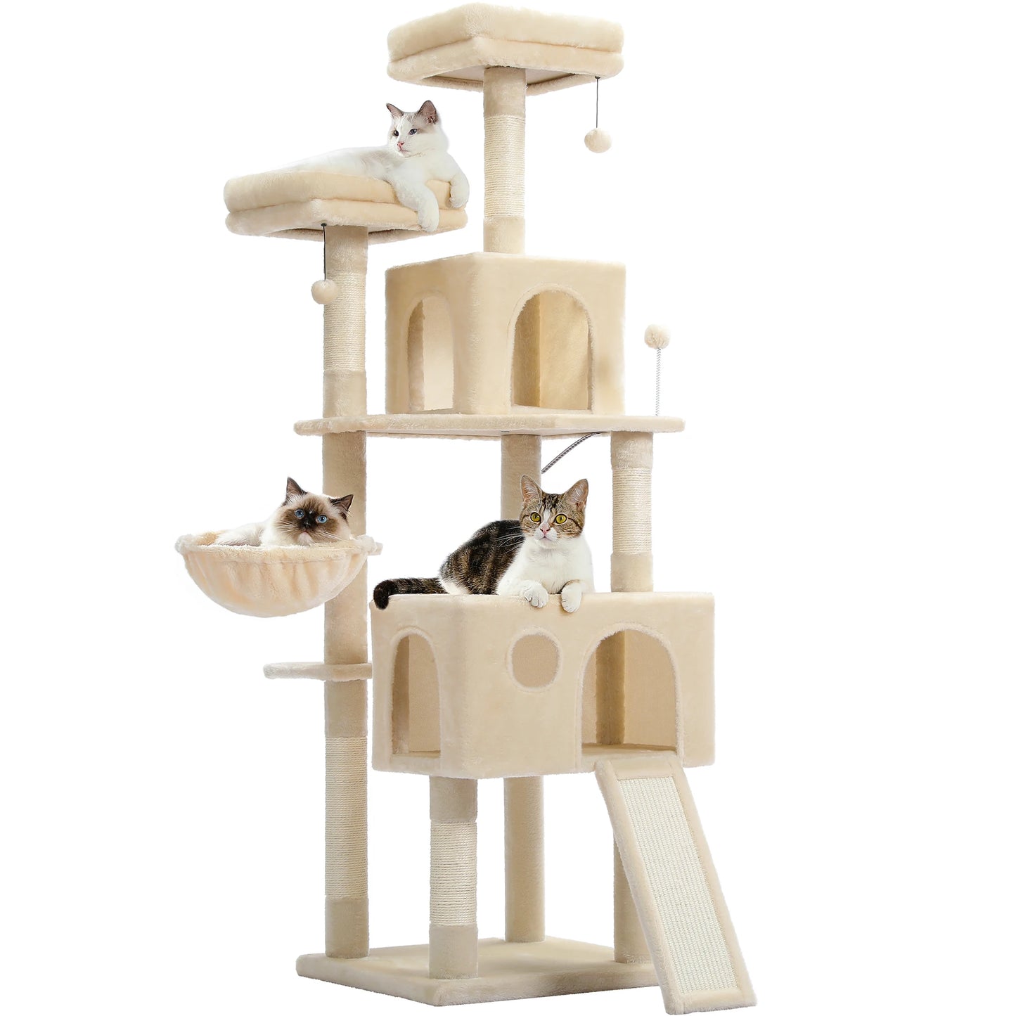 Multi-Level Cat Tree With Cozy Perches