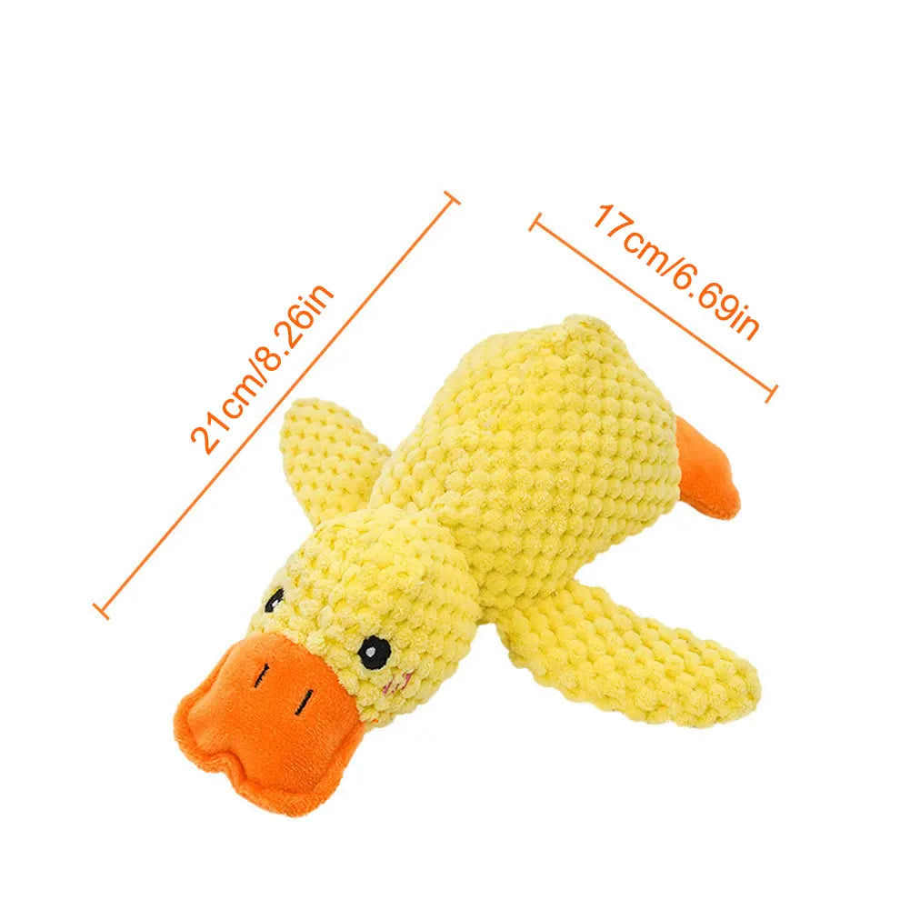 Dog Calming Duck Toy, Quacking Pet Toys f