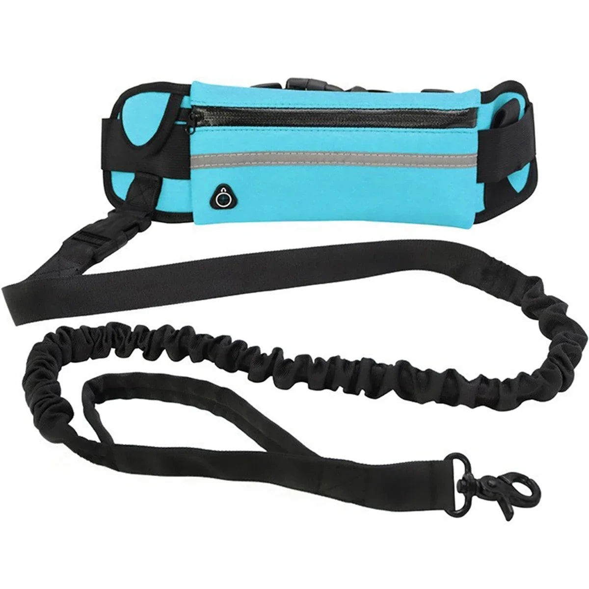 Hands Free Dog Leash, Reflective Leash with Waist Bag