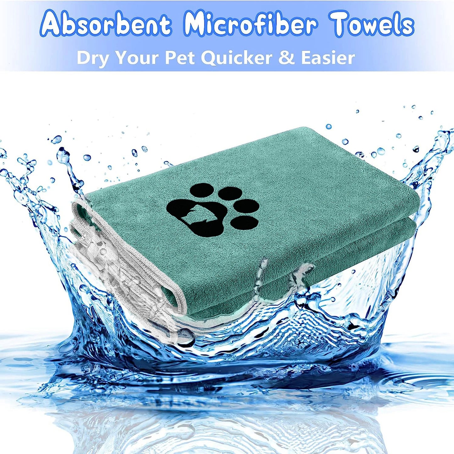 Quick Drying Pet Dog And Cat Towels