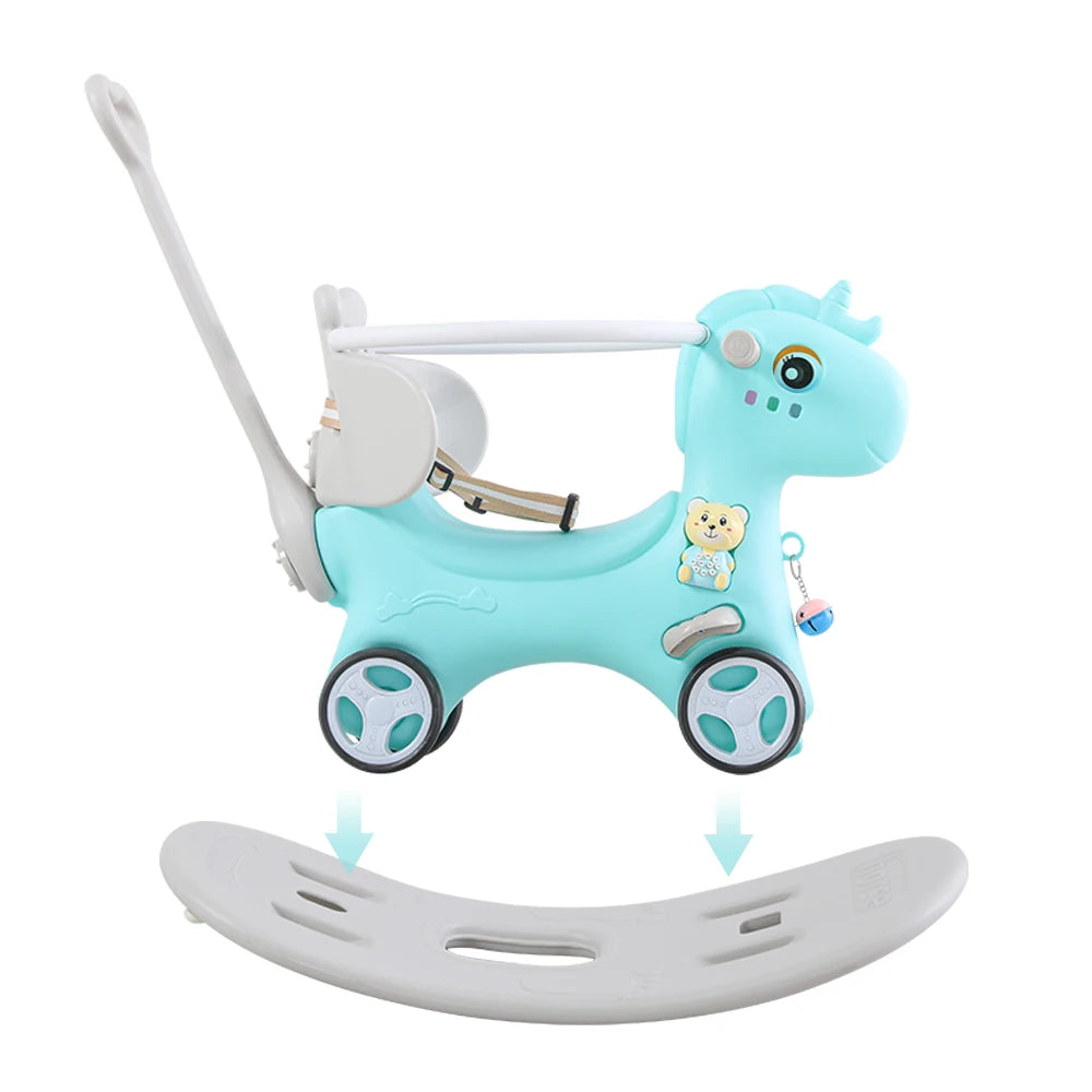 5 in 1 Rocking Horse for Toddlers 1-3 Years Old,