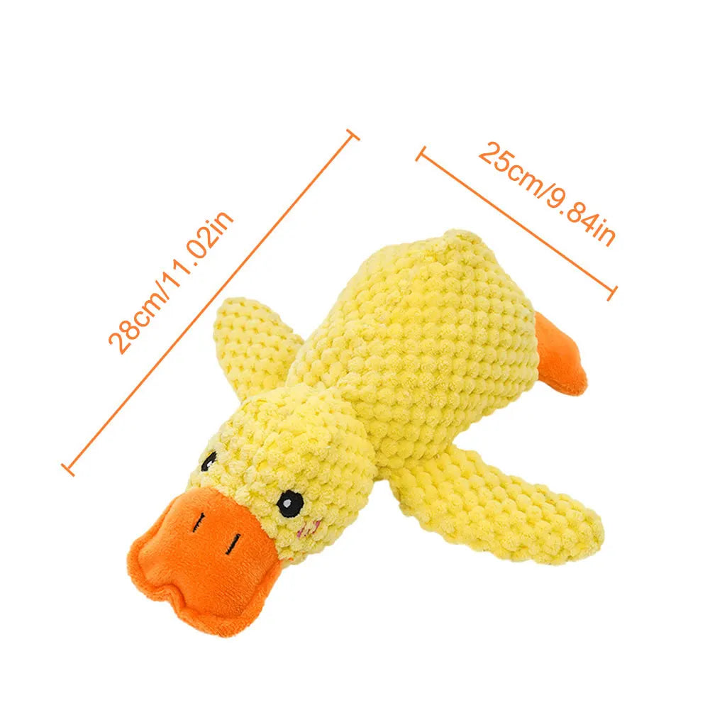 Dog Calming Duck Toy, Quacking Pet Toys f