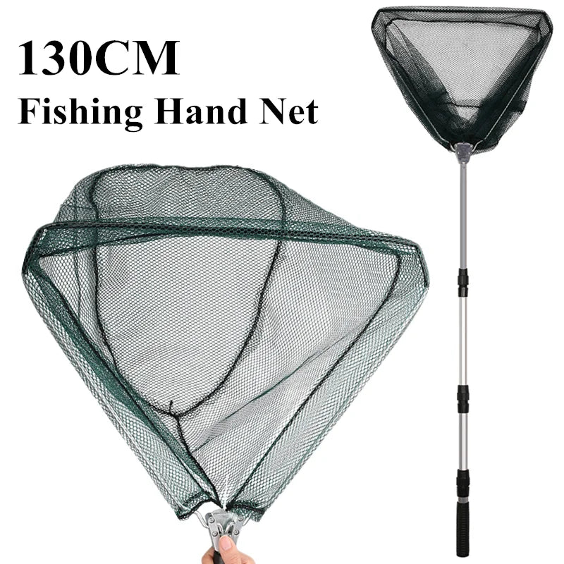 Telescopic Landing Net, Course Sea Mesh Net For Fly Fishing