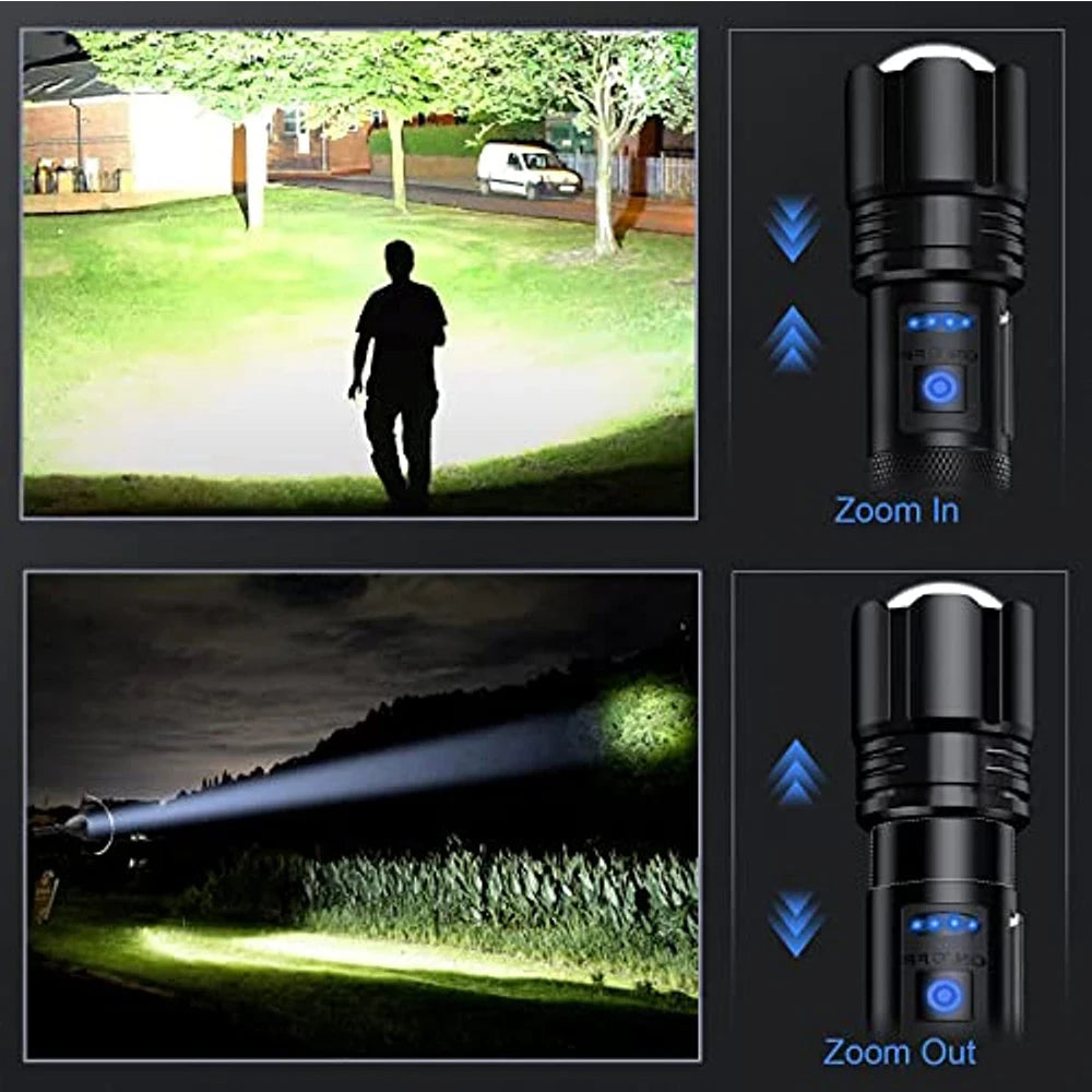 Rechargeable Super Bright Flashlight