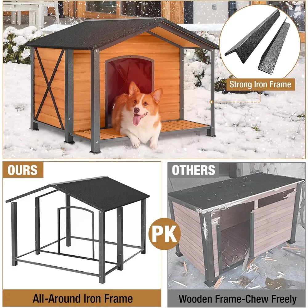 Outdoor Extra Large Dog House Insulated