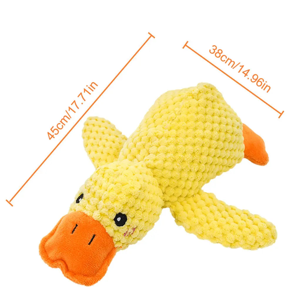 Dog Calming Duck Toy, Quacking Pet Toys f