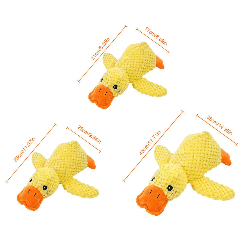 Dog Calming Duck Toy, Quacking Pet Toys f