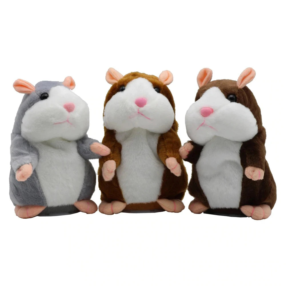 Cute Walking Talking Hamster Plush Animal Doll