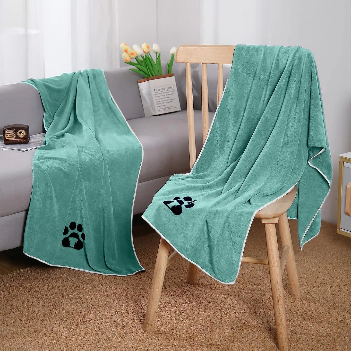 Quick Drying Pet Dog And Cat Towels