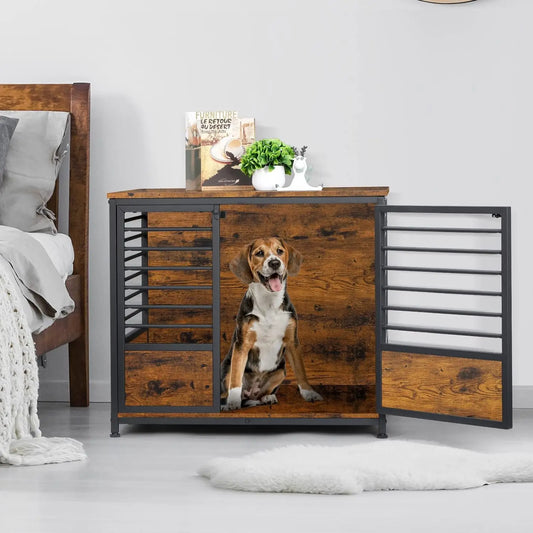 Dog Crate Furniture, Wooden Heavy Duty