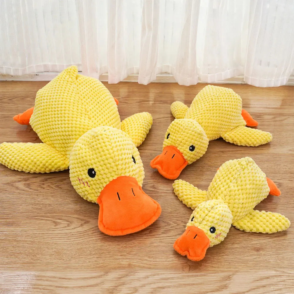 Dog Calming Duck Toy, Quacking Pet Toys f