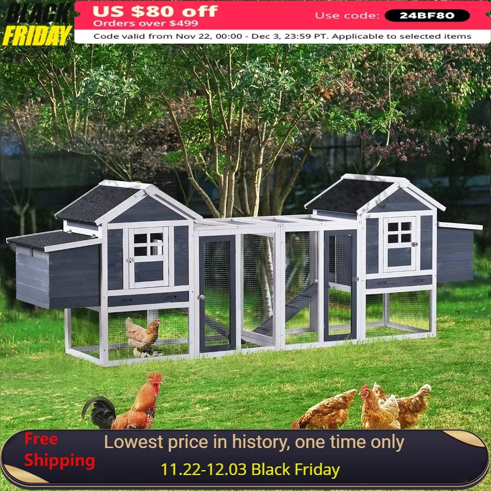 Chicken Coop with Nesting Box