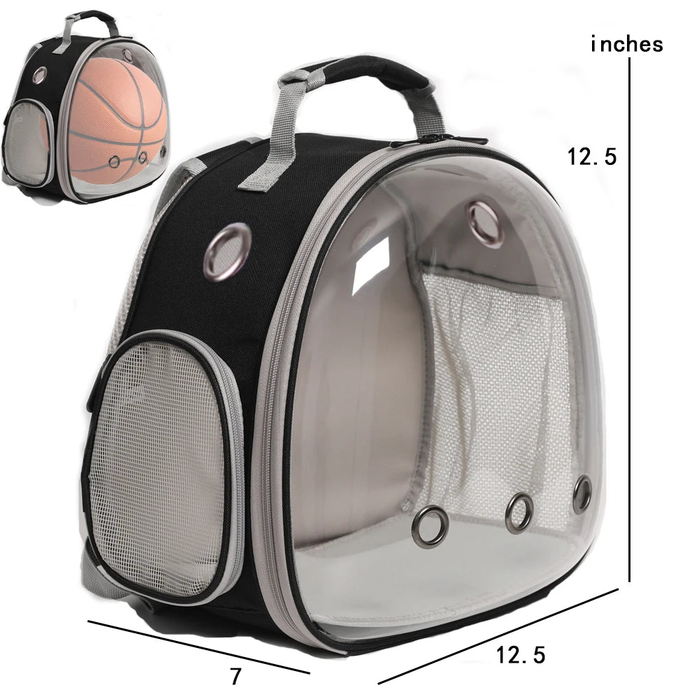 Backpack Carrier Space Capsule for Small Animals and for Outdoor Travel