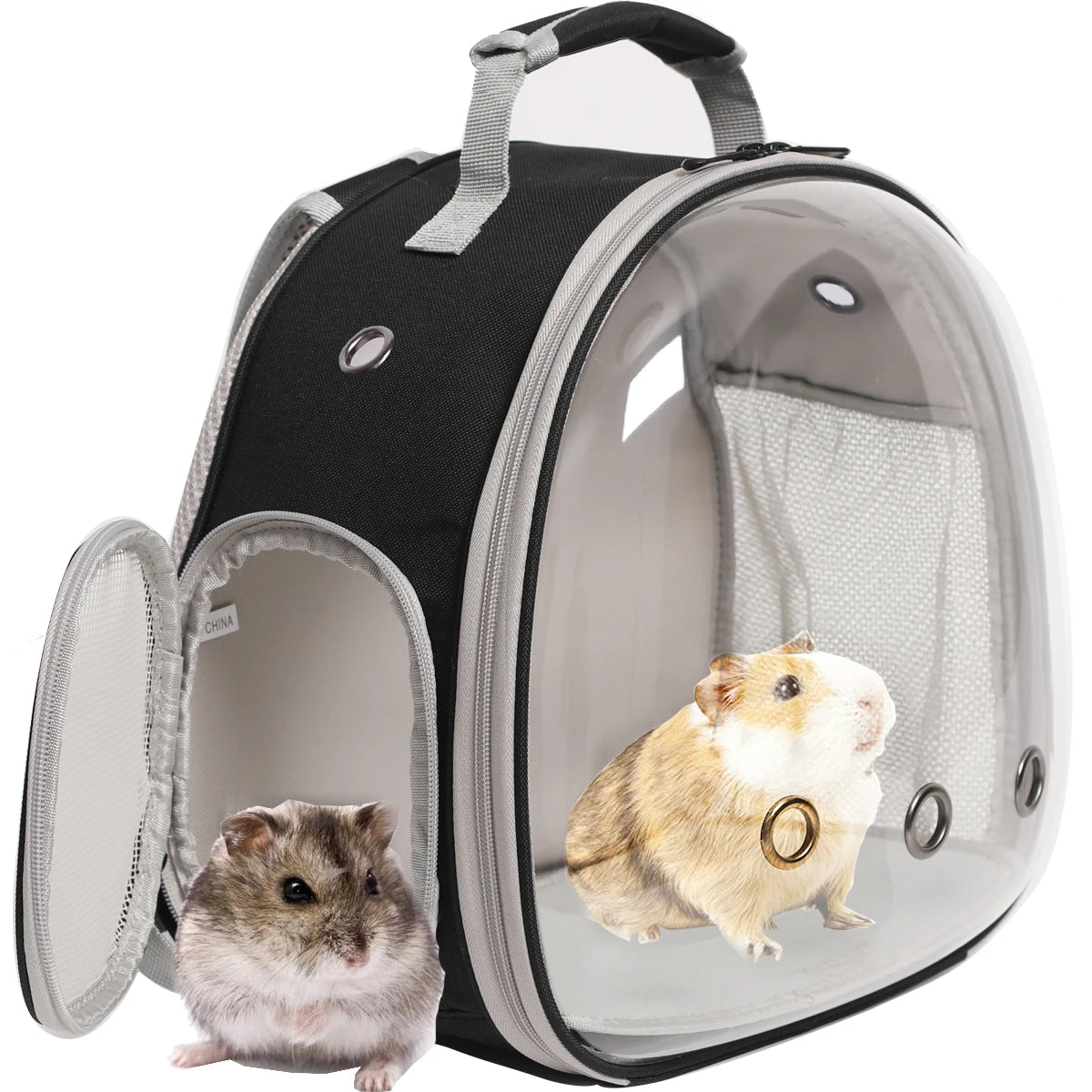 Backpack Carrier Space Capsule for Small Animals and for Outdoor Travel