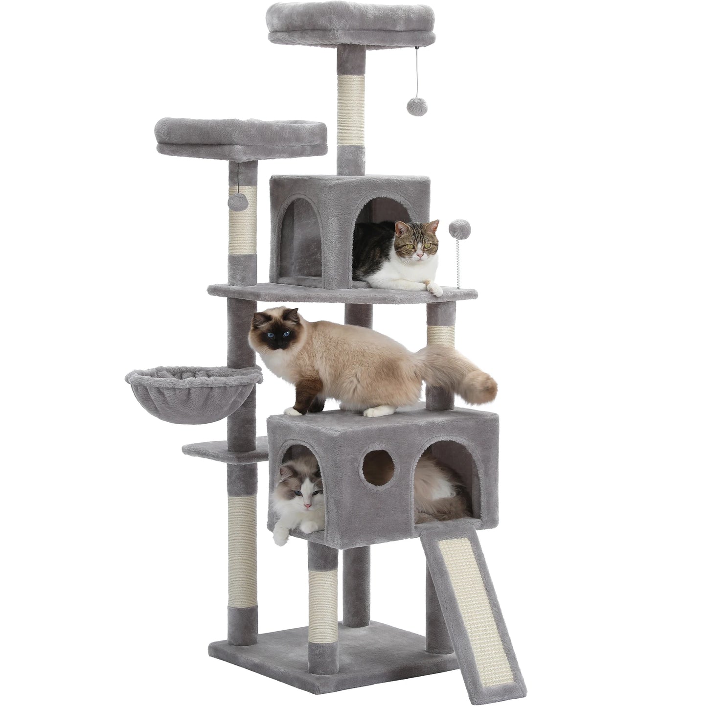 Multi-Level Cat Tree With Cozy Perches