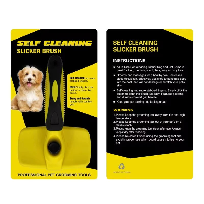 Puppy Auto Hair Clean Dog Brush