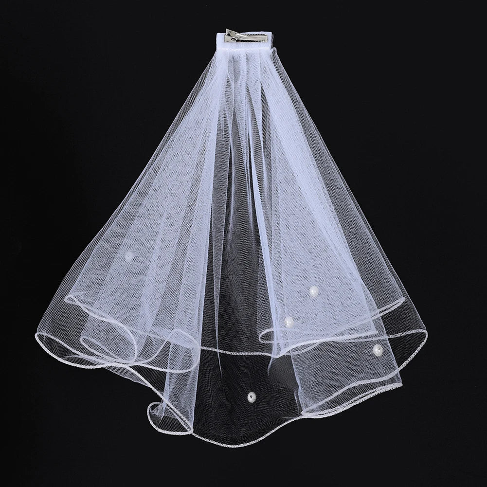 Pet Wedding Veil With Valentine Day Party Decoration