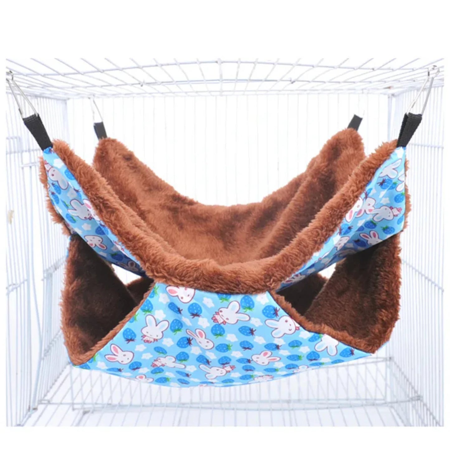 Fleece-lined Pet Hammock For Small Animals