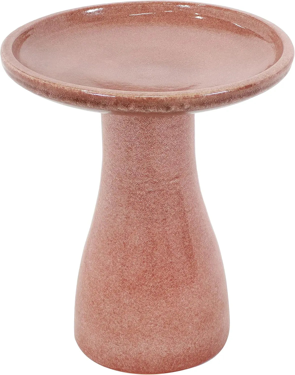 21-Inch H Ceramic Bird Bath for Outside