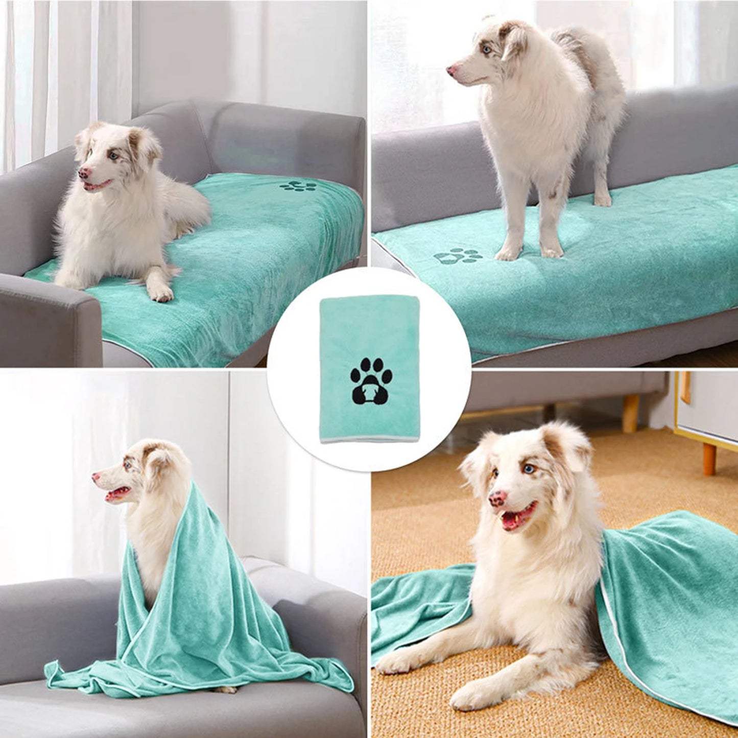 Quick Drying Pet Dog And Cat Towels