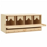 1pcs / United States Chicken Laying Nest 4 Compartments Pine Wood Nesting Box Farming Supplies 106x40x45cm Chicken Laying Nest 4 Compartments Pine Wood Nesting Box Farming Supplies 106x40x45cm