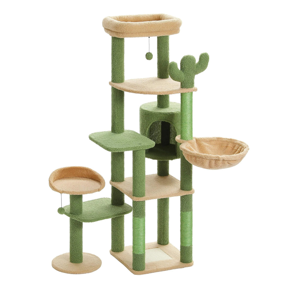 AMT0233BN / United States Large Cat Tree for Indoor Large Cats Tall Cat Tower for Fat Cats with Super Big Hammock, Cat Climbing Trees with Scratching Post Large Cat Tree for Indoor Large Cats Tall Cat Tower for Fat Cats with Super Big Hammock, Cat Climbing Trees with Scratching Post