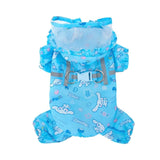 Blue / S / United States Cinnamoroll Pet Raincoat Waterproof Hood Rain Jacket for Dogs Cinnamoroll Pet Raincoat Waterproof Hood Rain Jacket for Dogs