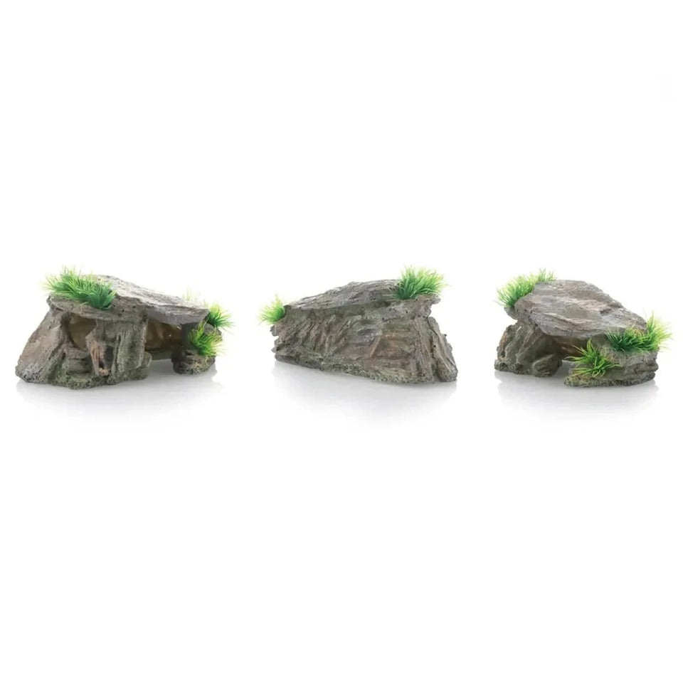 brown / One Size / United States Aquarium Reptile Cave, Turtle Bask Back Caves, Decoration Landscape Resin Habitat Hide Rock Aquarium Reptile Cave, Turtle Bask Back Caves, Decoration Landscape Resin Habitat Hide Rock