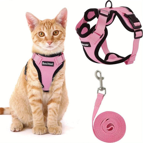 Cat Leash Non-Slip Adjustable Leash Non-Slip Cat Leash Vest Pet Chest Carrier Cat Leash Non-Slip Adjustable Leash Non-Slip Cat Leash Vest Pet Chest Carrier