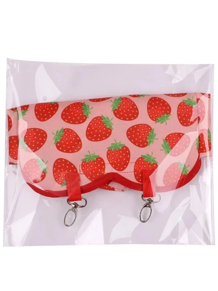 Hanging Grass Feeding Bag for Small Pets Feeding Bag for Pets Portable Food Storage Rabbit Hanging Pouch Feeder
