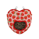 Hanging Grass Feeding Bag for Small Pets Feeding Bag for Pets Portable Food Storage Rabbit Hanging Pouch Feeder