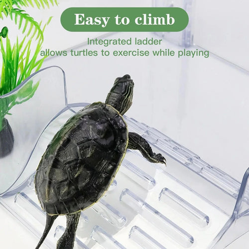 L / United States Hanging Turtle Basking Platform, Aquatic Reptile Ramp Dock with Adjustable Telescopic Clasp Hanging Turtle Basking Platform, Aquatic Reptile Ramp Dock with Adjustable Telescopic Clasp