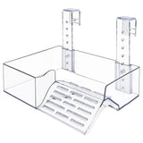 L / United States Hanging Turtle Basking Platform, Aquatic Reptile Ramp Dock with Adjustable Telescopic Clasp Hanging Turtle Basking Platform, Aquatic Reptile Ramp Dock with Adjustable Telescopic Clasp