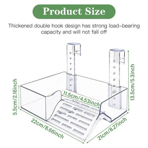 L / United States Hanging Turtle Basking Platform, Aquatic Reptile Ramp Dock with Adjustable Telescopic Clasp Hanging Turtle Basking Platform, Aquatic Reptile Ramp Dock with Adjustable Telescopic Clasp