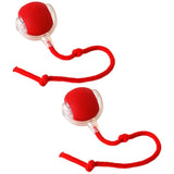 Red 2Pcs / United States 2PC/1PC Cat Interactive Ball Toys Automatic Rolling Ball Rechargeable 2PC/1PC Cat Interactive Ball Toys Automatic Rolling Ball Rechargeable
