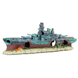 United States Aquarium Creative Warship Wreckage Shipwreck Decorations, Cave Decor Accessories Aquarium Creative Warship Wreckage Shipwreck Decorations, Cave Decor Accessories
