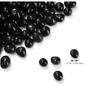 United States Aquarium Gravel Polished Black Crystal Chip Stone, Natural Decorative Fish Tank Landscaping Plant Soil Aquarium Gravel Polished Black Crystal Chip Stone, Natural Decorative Fish Tank Landscaping Plant Soil