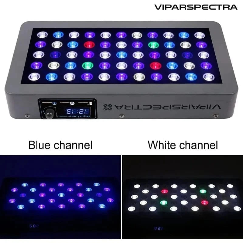 United States Aquarium Light Dimmable Full LED Coral Reef Light for Saltwater Fish Tanks, Remote Control/Timer Control Aquarium Light Dimmable Full LED Coral Reef Light for Saltwater Fish Tanks, Remote Control/Timer Control