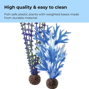 United States Aquarium Plant Decoration Set, Life-Like Kelp Forest Inspired Faux Plants Freshwater Saltwater Decor Aquarium Plant Decoration Set, Life-Like Kelp Forest Inspired Faux Plants Freshwater Saltwater Decor