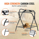 United States Folding Saddle Rack Portable Freestanding Horse Saddle Stand 132 LBS Folding Saddle Rack Portable Freestanding Horse Saddle Stand 132 LBS
