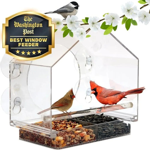 United States Transparent Acrylic Window Bird Feeders for Outdoors Transparent Acrylic Window Bird Feeders for Outdoors