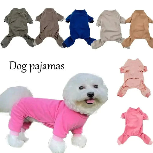 Winter Fleece Pajamas For Small Medium Dogs, Cat, Jumpsuit Sleeping wear Winter Fleece Pajamas For Small Medium Dogs, Cat, Jumpsuit Sleeping wear